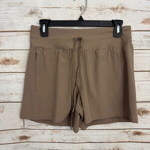 Calia Carrie Underwood Brown Active Athletic Pull On Drawstring Shorts